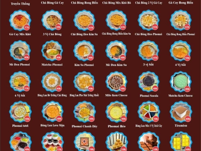 Menu Bánh Bông Lan