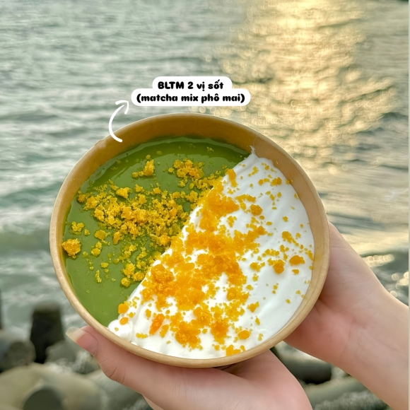 Bánh Bông Lan Matcha Phomai